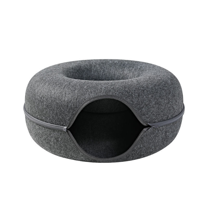 Four Seasons Available Cat Nest Round Woolen