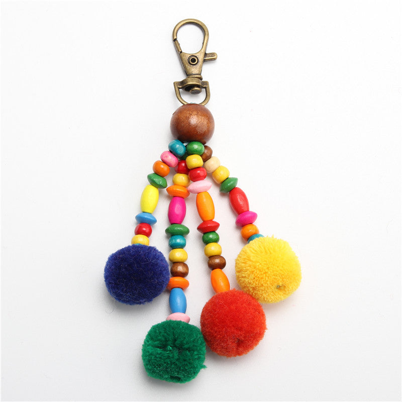 Original Diy Jewelry Accessories Pendant Color Hair Ball